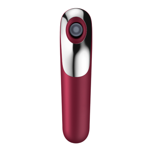 Смарт вібратор 3 в 1 Dual Love, двосторонній  колір: червоний  Satisfyer (Німеччина)