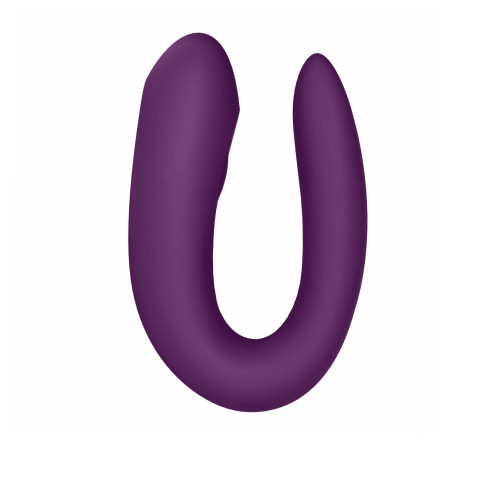 Смарт-вібратор для пар Double Joy  колір: фіолетовий  Satisfyer (Німеччина)