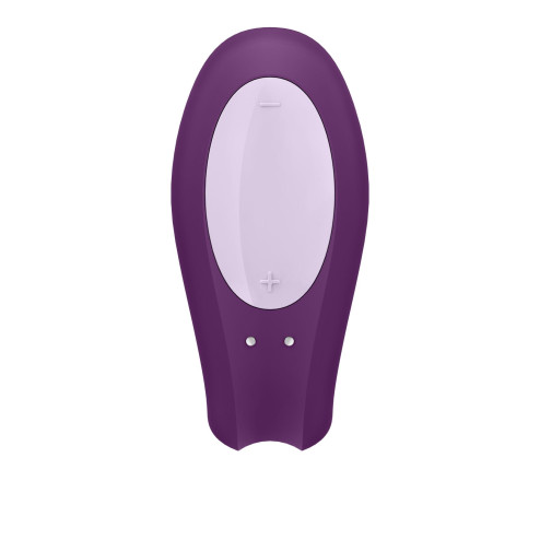 Смарт-вібратор для пар Double Joy  колір: фіолетовий  Satisfyer (Німеччина)