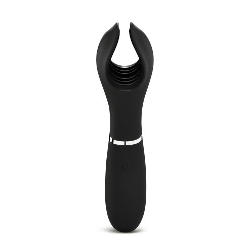 Чоловічий мастурбатор з вібрацією  Vibrating Stimulator  колір: чорний So Divine (Велика Британія)