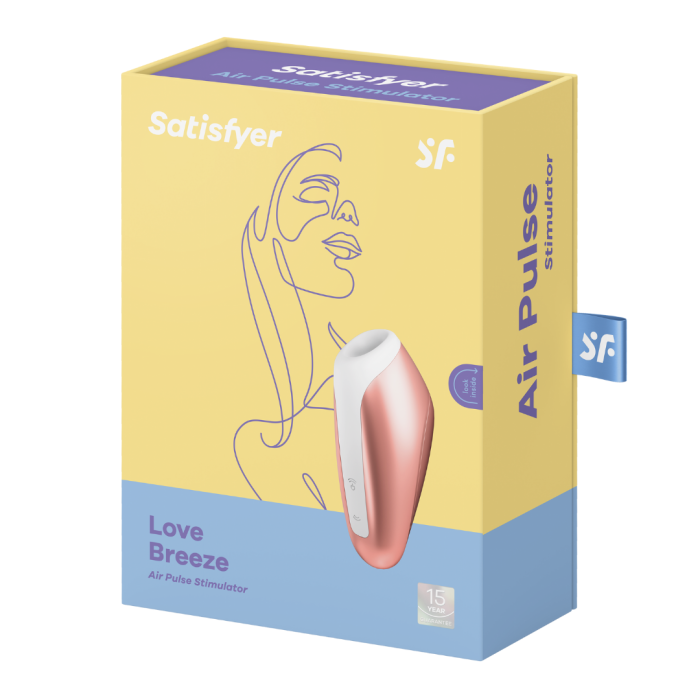 Вакуумний стимулятор клітора Love Breeze колір: мідний Satisfyer (Німеччина)