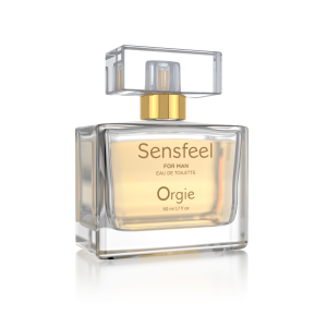 Туалетна вода ДЛЯ ЧОЛОВІКІВ SENSFEEL + афродизіак, 50 мл ефективна феромон-технологія Orgie (Бразилія-Португалія)
