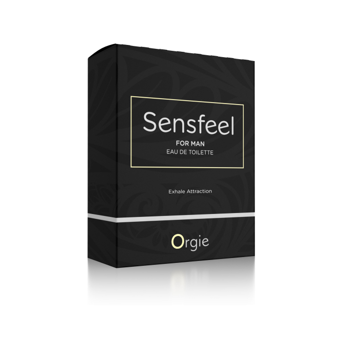 Туалетна вода ДЛЯ ЧОЛОВІКІВ SENSFEEL + афродизіак, 50 мл ефективна феромон-технологія Orgie (Бразилія-Португалія)