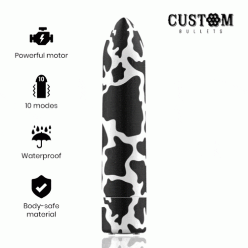 Потужна віброкуля Cow Custom Bullets (Іспанія)