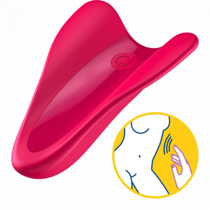 Вібратор на палець High Fly колір: рожевий Satisfyer (Німеччина) Вібратор на палець High Fly колір: рожевий Satisfyer (Німеччина)