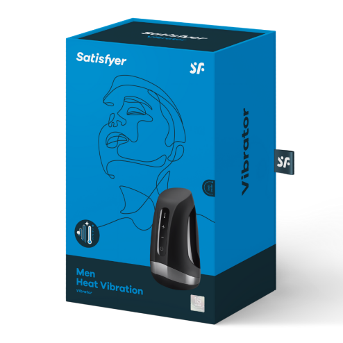 Мастурбатор Men Heat Vibration Satisfyer (Німеччина)