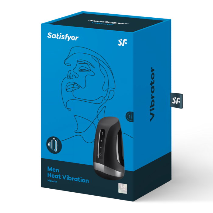 Мастурбатор Men Heat Vibration Satisfyer (Німеччина)
