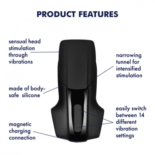 Мастурбатор Men Vibration Satisfyer (Німеччина)