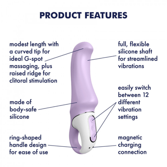 Вібратор для точки G Vibes Charming Smile Satisfyer (Німеччина)