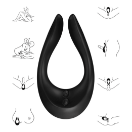 Вібратор для пар універсальний Endless Joy Black Satisfyer (Німеччина)