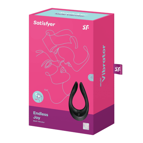 Вібратор для пар універсальний Endless Joy Black Satisfyer (Німеччина)