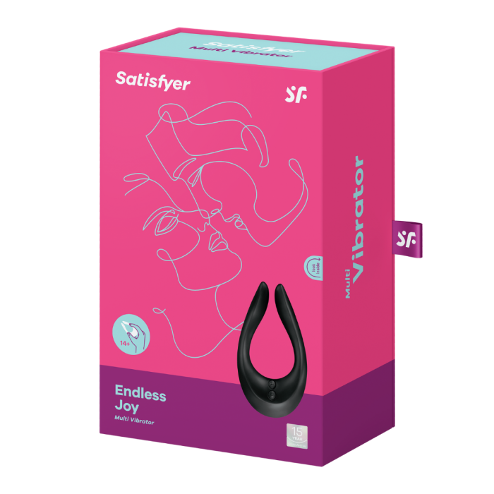 Вібратор для пар універсальний Endless Joy Black Satisfyer (Німеччина)