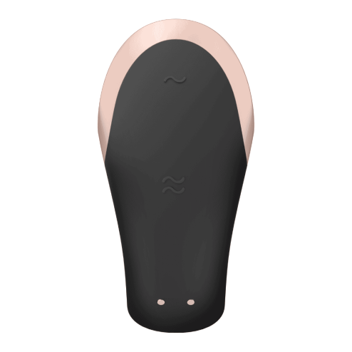 Смарт вібратор для пар Double Love колір: чорний Satisfyer (Німеччина)