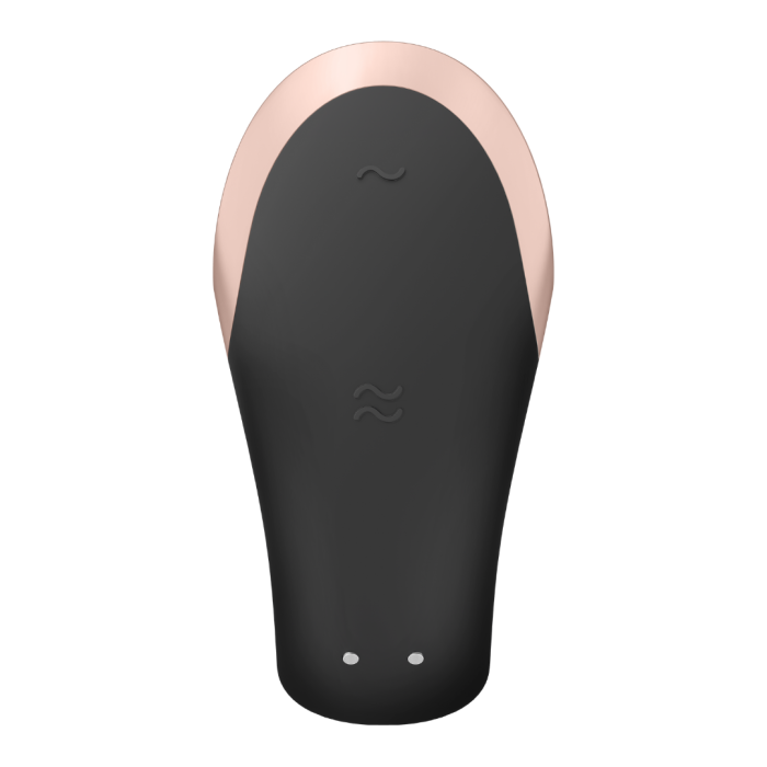 Смарт вібратор для пар Double Love колір: чорний Satisfyer (Німеччина)