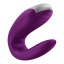 Смарт-вібратор для пар Double Fun колір: фіолетовий Satisfyer (Німеччина)