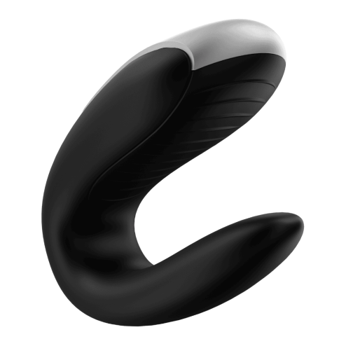 Смарт вібратор для пар Double Fun колір: чорний Satisfyer (Німеччина)