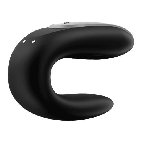 Смарт вібратор для пар Double Fun колір: чорний Satisfyer (Німеччина)