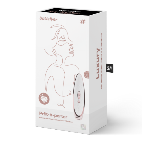 Люксовий вакуумний стимулятор Luxury Pret-a-Porter Satisfyer (Німеччина)