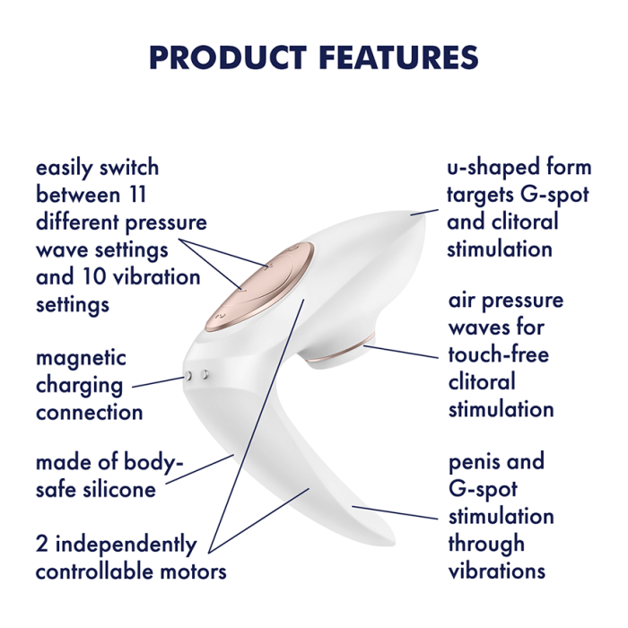 Вібратор для пари Pro 4 Couples Satisfyer (Німеччина)