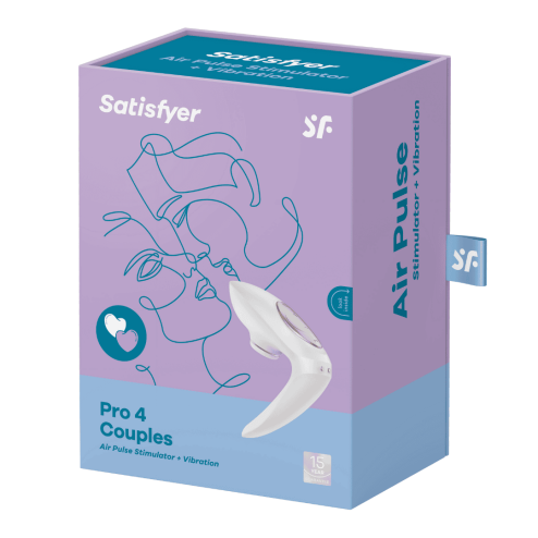 Вібратор для пари Pro 4 Couples Satisfyer (Німеччина)