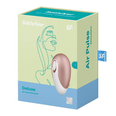 Вакуумний стимулятор клітора  Deluxe Satisfyer (Німеччина)