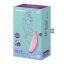 Вакуумний кліторальний стимулятор Curvy 3+ колір: рожевий Satisfyer (Німеччина)