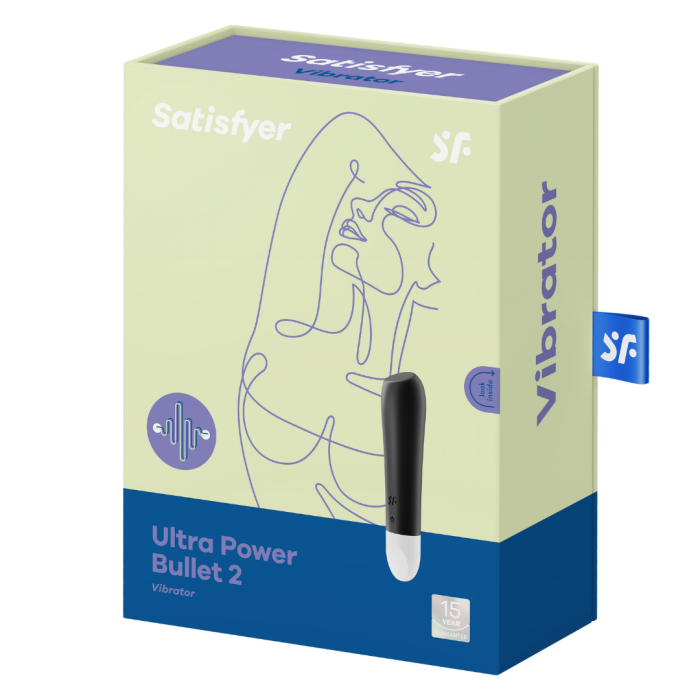 Вібратор Ultra Power Bullet 2 колір: чорний Satisfyer (Німеччина)