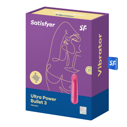 Віброкуля Ultra Power Bullet 3 колір: рожевий Satisfyer (Німеччина)