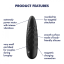Віброкуля Ultra Power Bullet 5 колір: чорний Satisfyer (Німеччина)