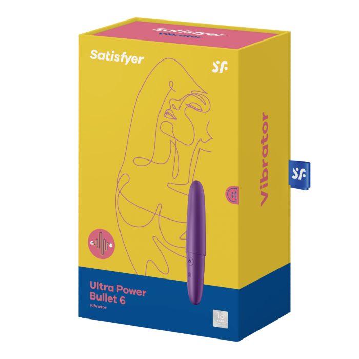 Віброкуля Ultra Power Bullet 6 колір: фіолетовий Satisfyer (Німеччина)