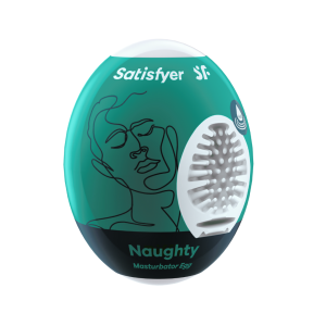 Мастурбатор-яйце Egg Naughty Satisfyer (Німеччина)