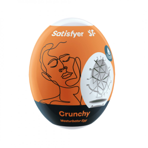 Мастурбатор-яйце Egg Crunchy Satisfyer (Німеччина)