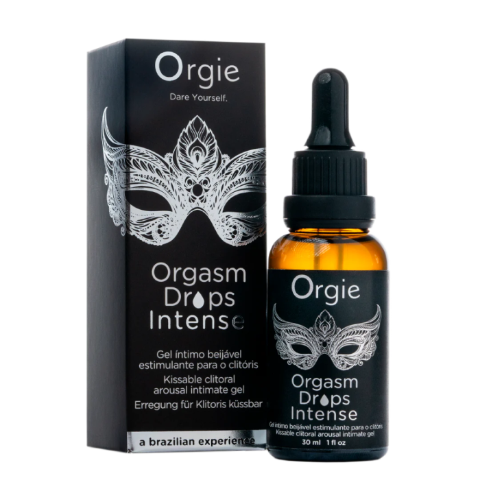 Збуджуючі краплі для клітора ORGASM DROPS INTENSE, 30 мл інтенсивна дія Orgie (Бразилія-Португалія)