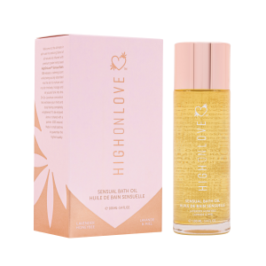 Олія для ванни з ароматом лаванди та меду  Sensual Bath Oil Lavender Honeybee, 100 мл HighOnLove (Канада)