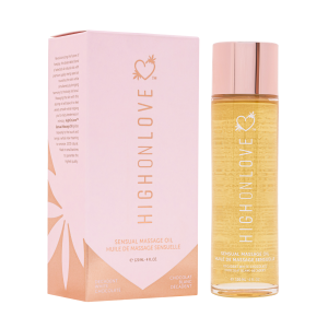 Масажна олія з ароматом білого шоколаду Sensual Massage Oil Decadent White Chocolate, 120 мл HighOnLove (Канада)