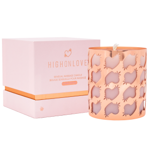 Масажна свічка з ароматом троянди Sensual Massage Candle, 250 мл HighOnLove (Канада)