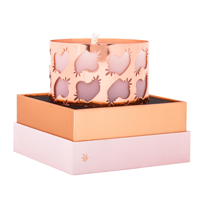 Масажна свічка з ароматом троянди Sensual Massage Candle, 250 мл HighOnLove (Канада)