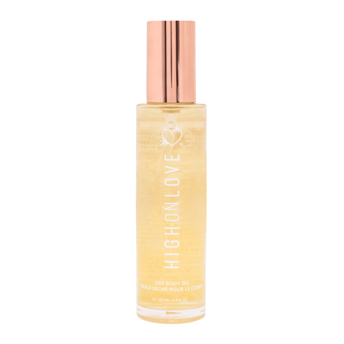 Суха олія для тіла та волосся з олією насіння канабісу,  Dry Body Oil, 100 мл, HighOnLove (Канада)