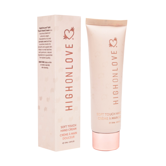 Крем для рук з олією насіння канабісу Soft Touch Hand Cream, 75 мл HighOnLove (Канада)