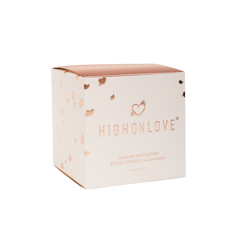 Баттер для тіла з олією насіння канабісу  Cannabis Body Butter, 200 мл  HighOnLove (Канада)