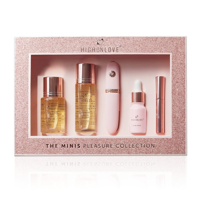 Подарунковий набір бестселерів бренду Minis Pleasure Collection HighOnLove (Канада) Подарунковий набір бестселерів бренду Minis Pleasure Collection HighOnLove (Канада)