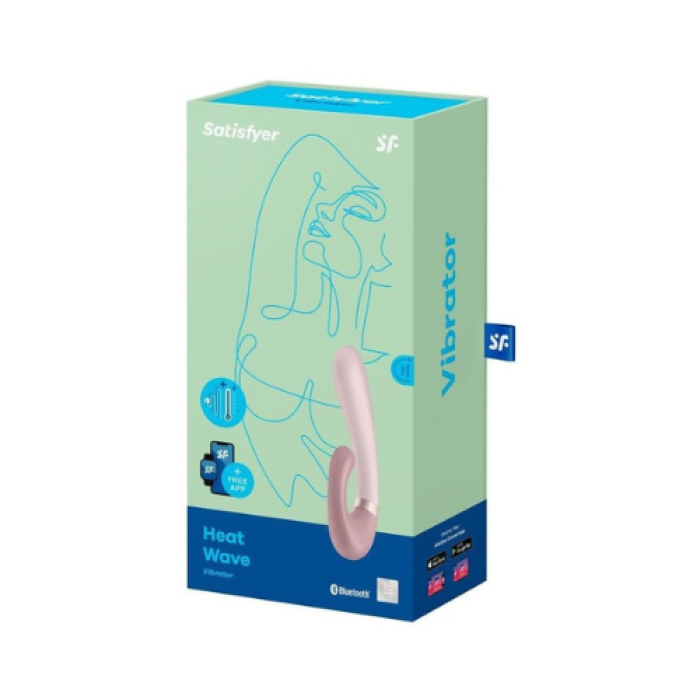 Смарт-вібратор кролик із підігрівом Heat Wave Mauve Satisfyer (Німеччина)