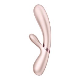 Вібратор-кролик із підігрівом Hot Lover колір: нюдовий Satisfyer (Німеччина)