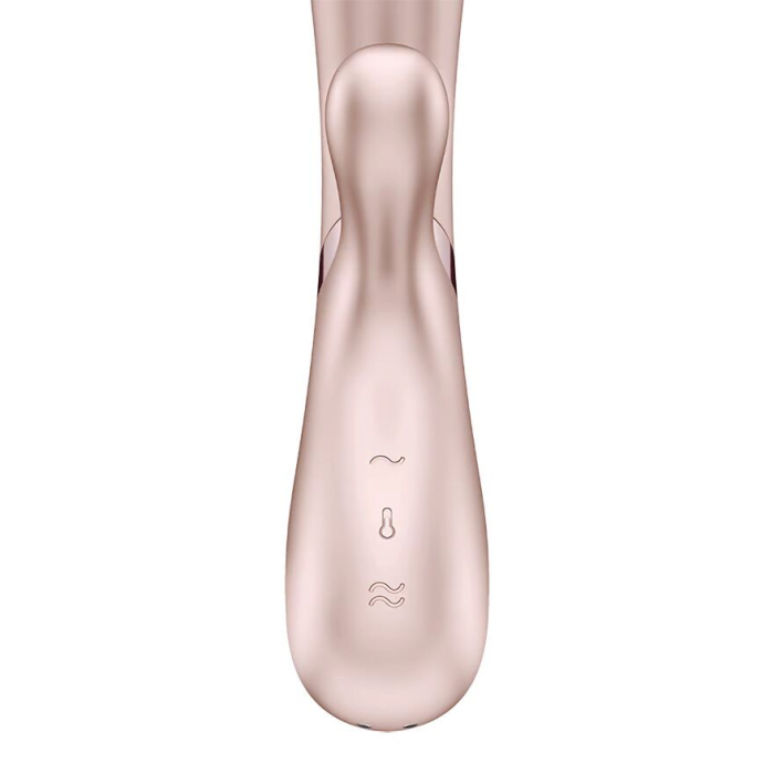 Вібратор-кролик із підігрівом Hot Lover колір: нюдовий Satisfyer (Німеччина)