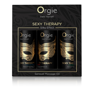 Набір масажних олій 3х30 мл  з ароматами-афродизіаками SEXY THERAPY,  Orgie (Бразилія-Португалія)