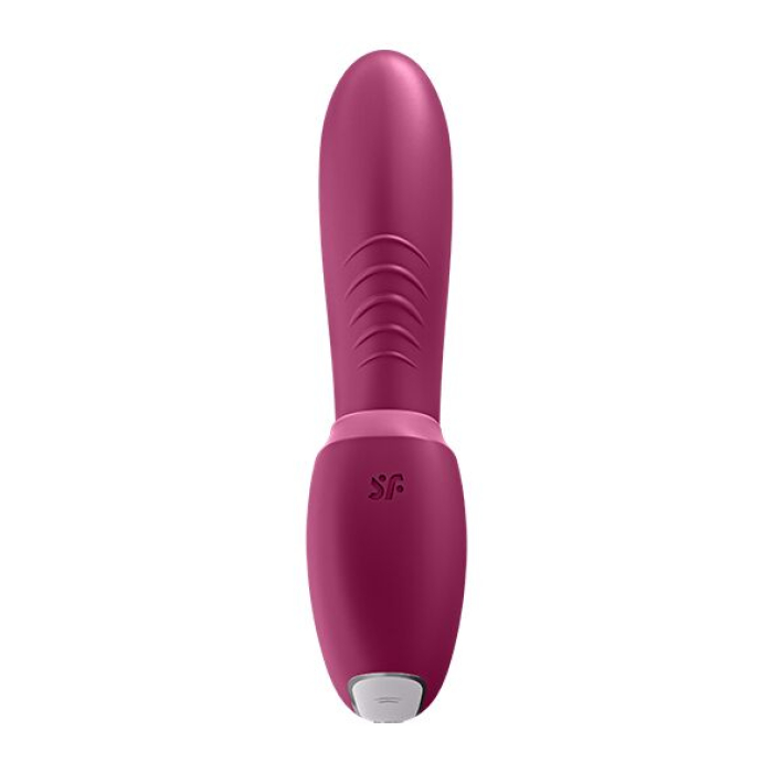 Вакуумний смарт вібратор Sunray  колір: ягідний Satisfyer (Німеччина)