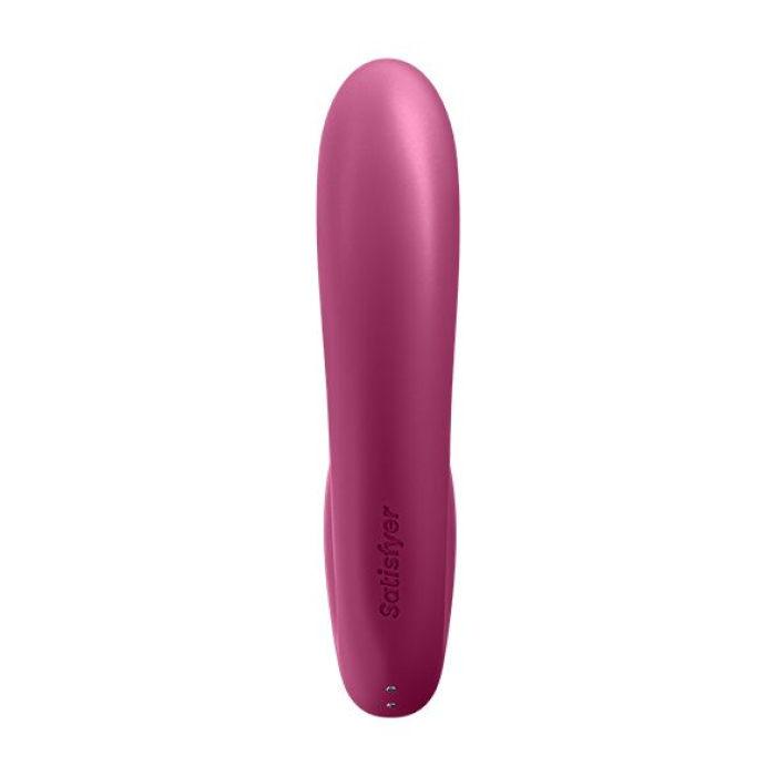 Вакуумний смарт вібратор Sunray  колір: ягідний Satisfyer (Німеччина)