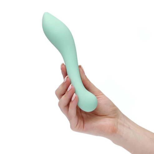 Фалоімітатор DISCREET  Discreet Silicone G-spot Dildo колір: блакитний, 15 см So Divine (Велика Британія)