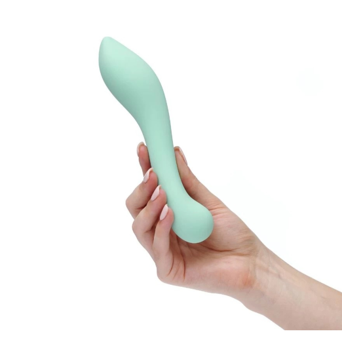 Фалоімітатор DISCREET  Discreet Silicone G-spot Dildo колір: блакитний, 15 см So Divine (Велика Британія)