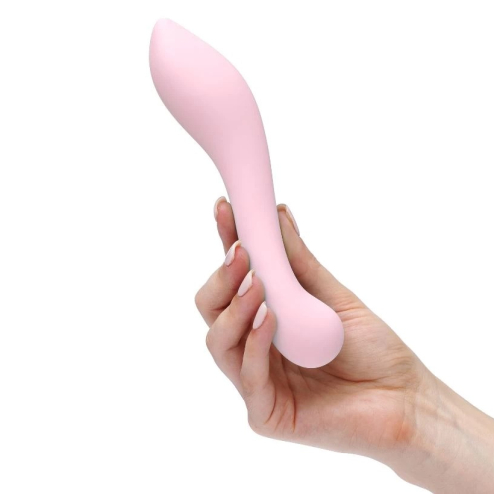 Фалоімітатор DISCREET  Discreet Silicone G-spot Dildo колір: рожевий, 15 см So Divine (Велика Британія)